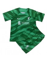 Liverpool Brankářské Alternativní dres pro děti 2023-24 Krátký Rukáv (+ trenýrky)